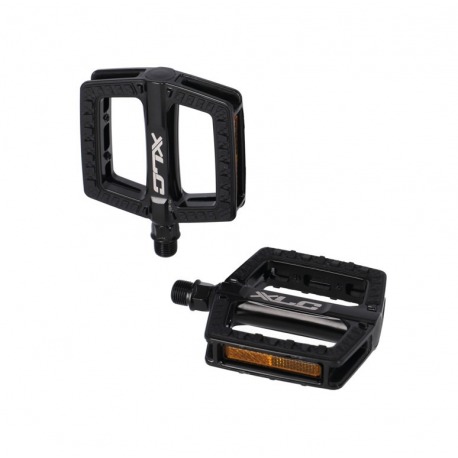 XLC platform pedal PD-M30 black, incl. reflector