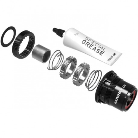 retrofit kit DT Swiss RW hub alu, 3-pawl in Ratchet, Sram XD