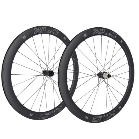 XLC Road carbon wheel set WS-C37         Set 28", 17-622, black, disc, MY 2021