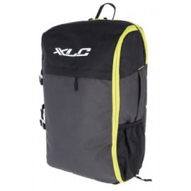 XLC messenger bag BA-S115 grau/gelb 35x14x51cm, aprox. 45 ltr.