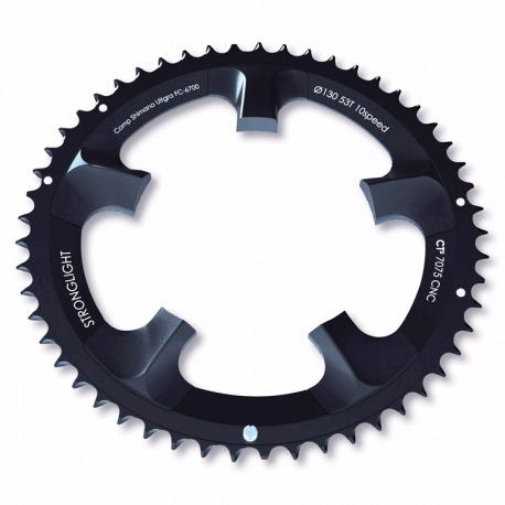 PLATO STRONGLIGHT CT2 ULTEGRA NEGRO 130MM 52