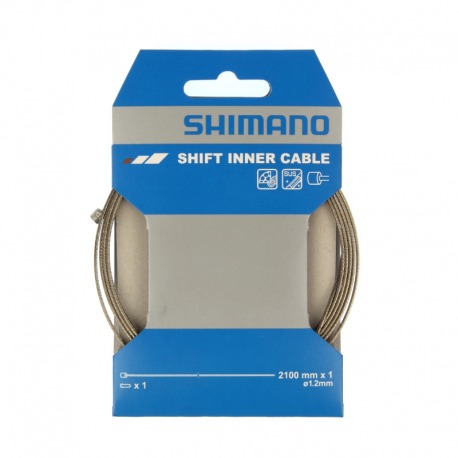 CABLE CAMBIO SUS SHIMANO 1.2mm 2100mm INOXIDABLE