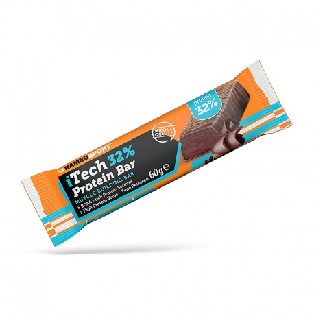 BARRITA NAMED.ITECH 32% PROTEIN CHOCOLATE 60gr(24)