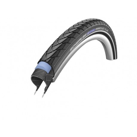 Cubierta Schwalbe Marathon Plus HS 440 26B 28x1.40"700x35C 37-622 negra-Reflex 26B