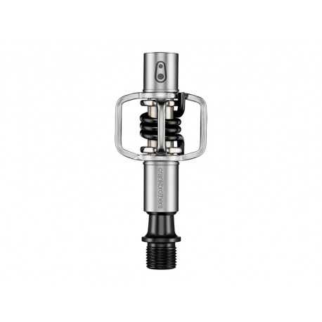 PEDALES CRANK BROTHERS EGGBEATER 1 SILVER / BLACK SPRING
