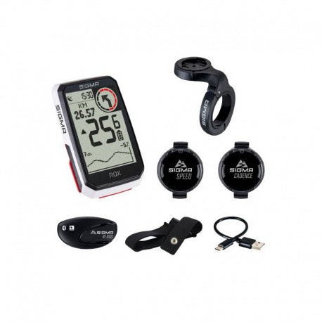 KIT CICLOCOMP.GPS SIGMA ROX 4.0 SENSOR 30 FUNC.BLA