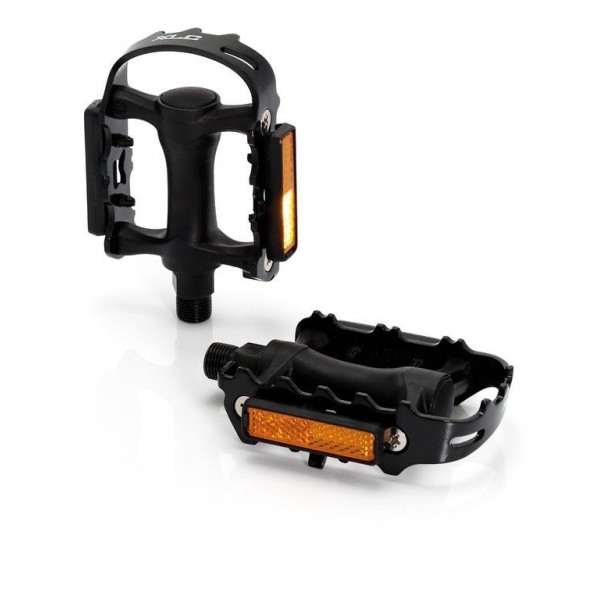XLC pedal MTBc.jaula d.aceroPD-M01. cuerpo de plástico negro, SB Plus
