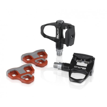 XLC Pedal sistema Road PD-S13 lateral, negro, Look-Keo-compatible