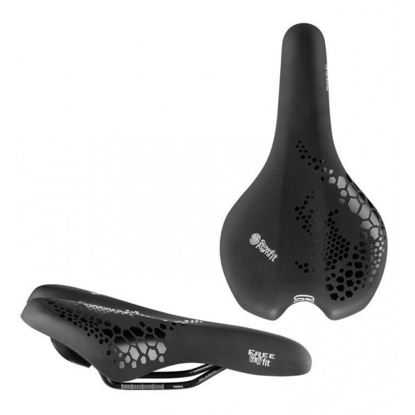 Sillín Selle Royal Freeway Fit Classic negro,Unisex,280x158mm,athletic,435g