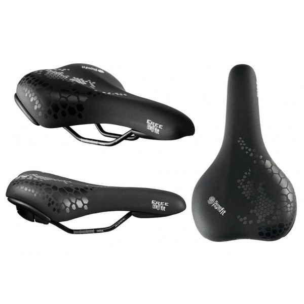 Sillín Selle Royal Freeway Fit Classic negro,hombres,273x160mm,moderate,490g