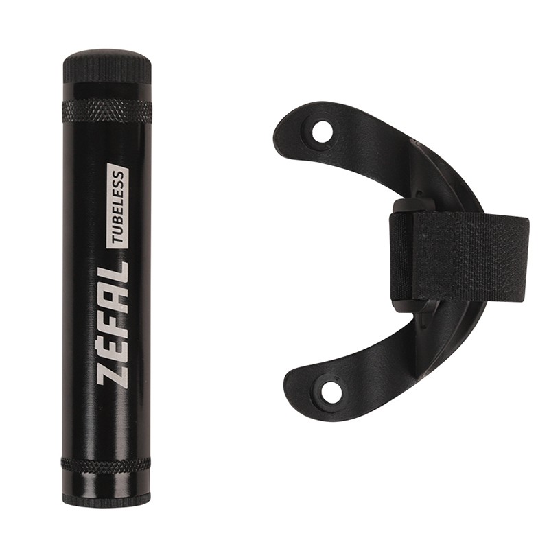 KIT MECHAS ZEFAL REPARACION TUBELESS SOPORTE PORTABIDÓN NEGRO