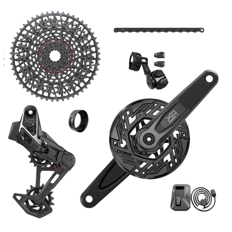 GRUPO ELECTRONICO SRAM X0 T-TYPE EAGLE AXS E-MTB 104 BCD 36D 1x12V (10-52) (NO INCLUYE BIELAS)