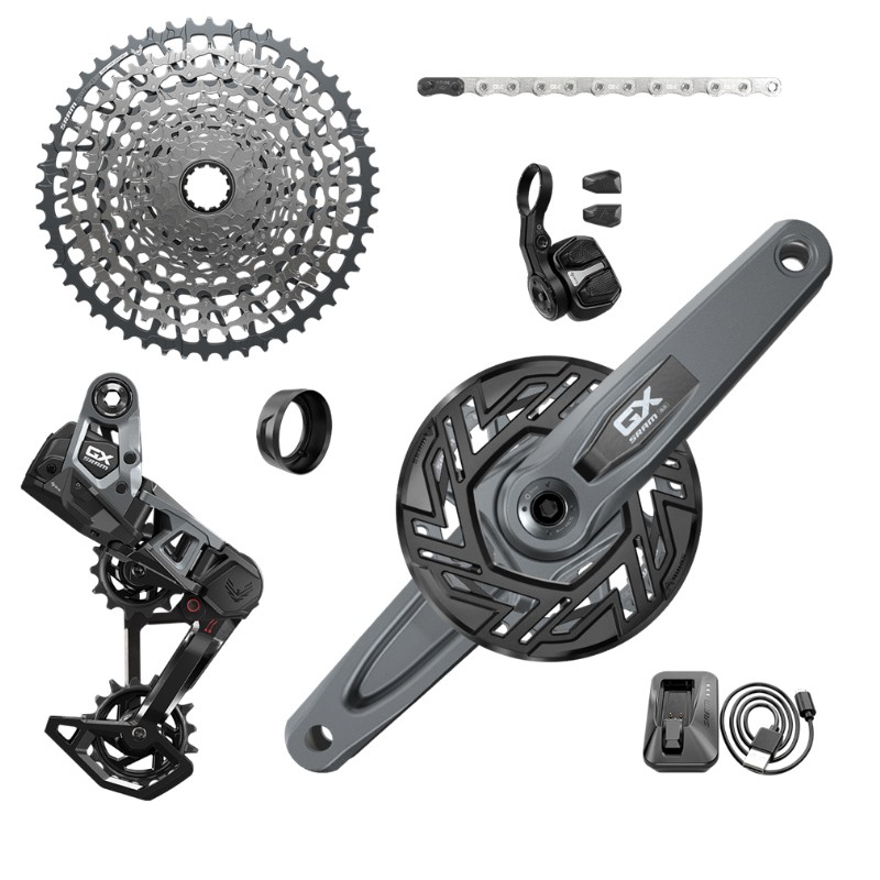 GRUPO ELECTRONICO SRAM GX T-TYPE EAGLE E-MTB AXS POD BROSE ISIS 160 mm 36D 1x12V (10-52)