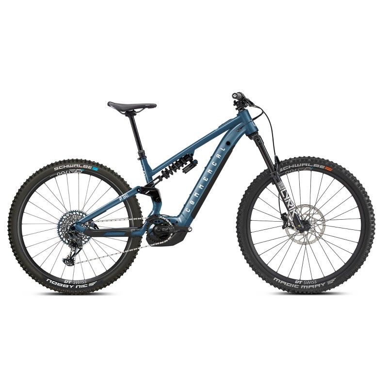 BICICLETA ELÉCTRICA COMMENCAL META POWER TR BOSCH RACE SPARKLY BLUE