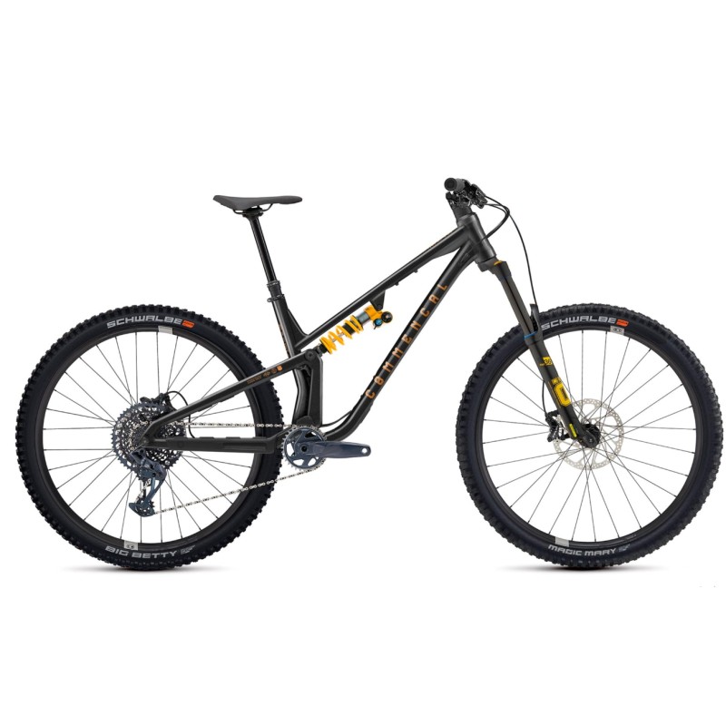 Bicicleta de Enduro COMMENCAL META V5 OHLINS EDITION GLITTERY BLACK 2023