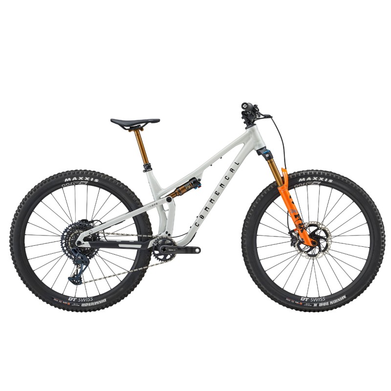 Bicicleta de Trail COMMENCAL T.E.M.P.O. SIGNATURE CLEAR SILVER