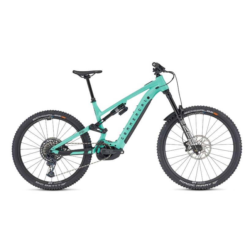 bicicleta eléctrica COMMENCAL META POWER SX BOSCH RACE EMERALD GREEN 2023