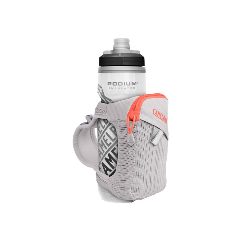 SOPORTE MANUAL CAMELBAK QUICK GRIP CHILL 21OZ, PLATA/NARANJA