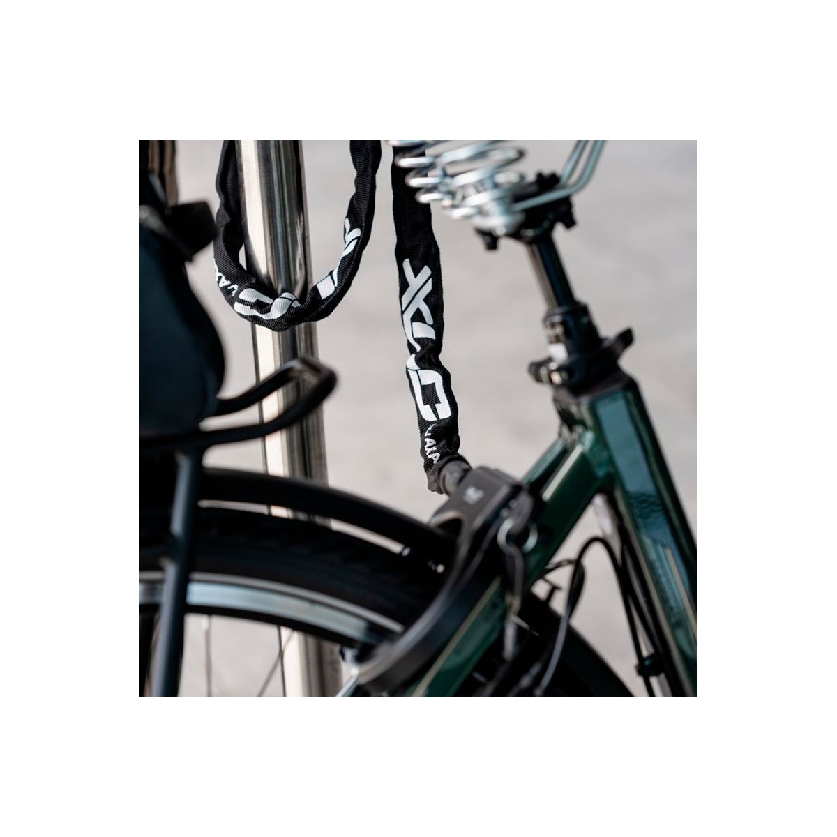 Candado de bicicleta 120cm candado de bicicleta candado de cadena candado  de combinación negro