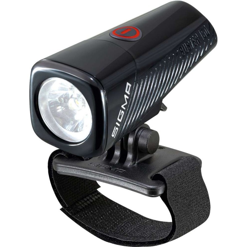 LUZ PARA CASCO SIGMA BUSTER 150 LED USB NEGRO