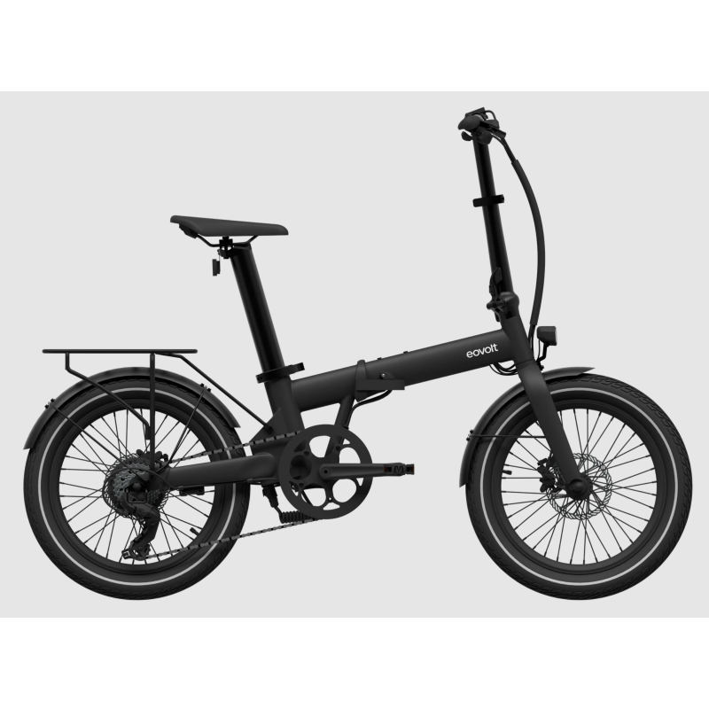 bicicleta eléctrica plegable EOVOLT AFTERNOON 20¨7 Speed Negro Onix V3