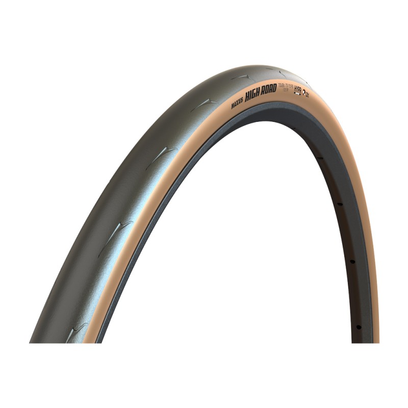 CUBIERTA MAXXIS HIGH ROAD 700X25C 170 TPI FOLDABLE HYPR/ZK/ONE70/TANWALL