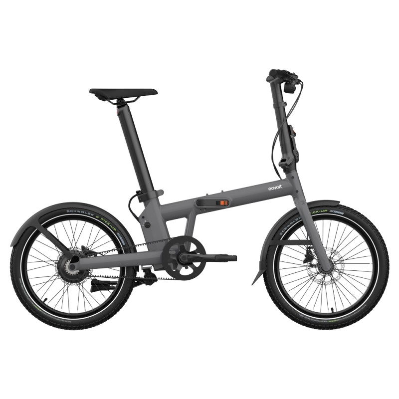 BICICLETA ELÉCTRICA PLEGABLE EOVOLT PRO AFTERNOON 20" Gris Antracita satinado