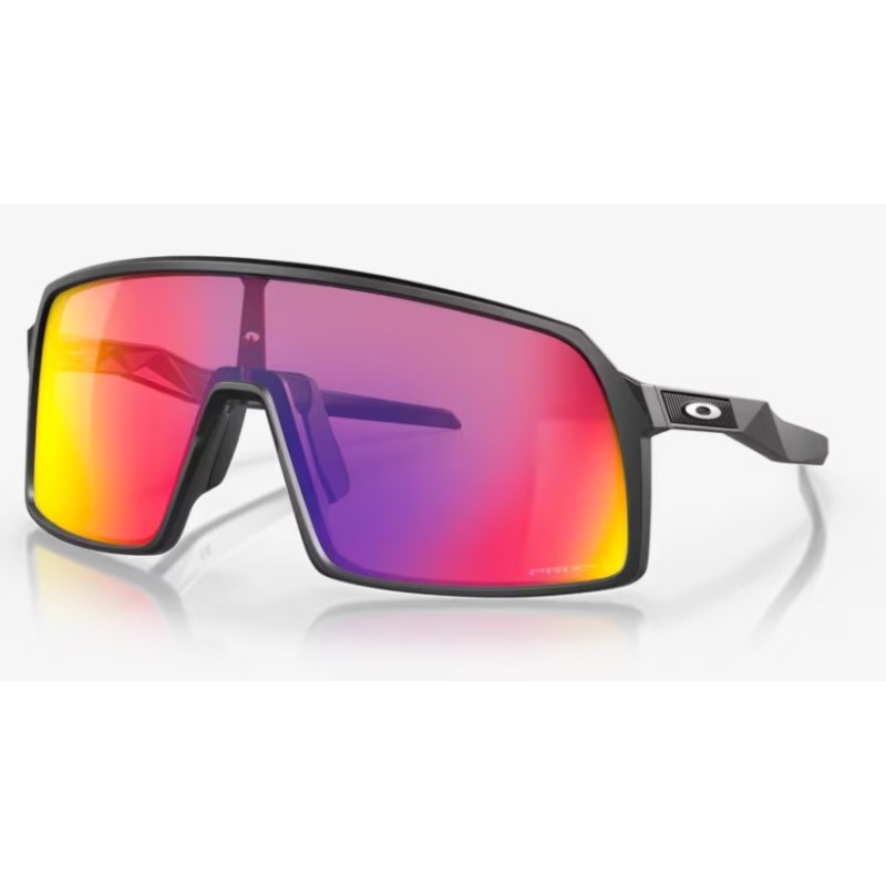 Gafas OAKLEY sutro negro brillo Lentes Prizm Road