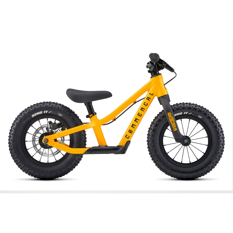 Bicicleta sin pedales COMMENCAL RAMONES 12 PUSH BIKE + kit freno trasero OHLINS YELLOW