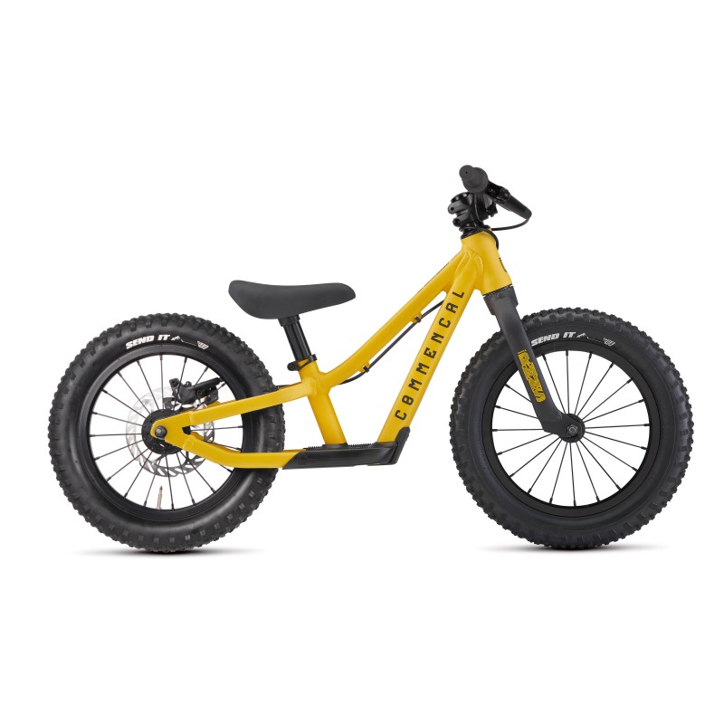 Bicicleta sin pedales RAMONES 14 PUSH BIKE + kit freno trasero OHLINS YELLOW