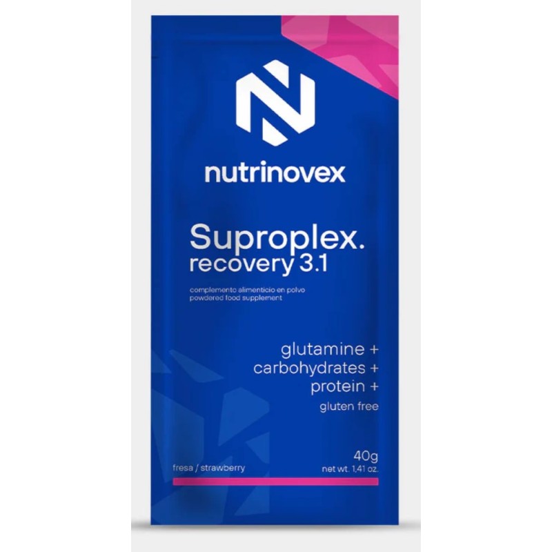 batido nutrinovex Suproplex Recovery 3.1 fresa