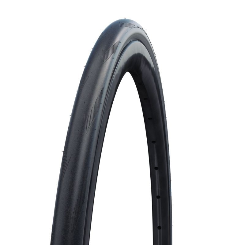 CUBIERTA SCHWALBE ONE 365 28x2.00 HS462A PERF RACEGUARD ADDIX 4SEASON PLEGABLE NEGRO REFLEC.(50-622)