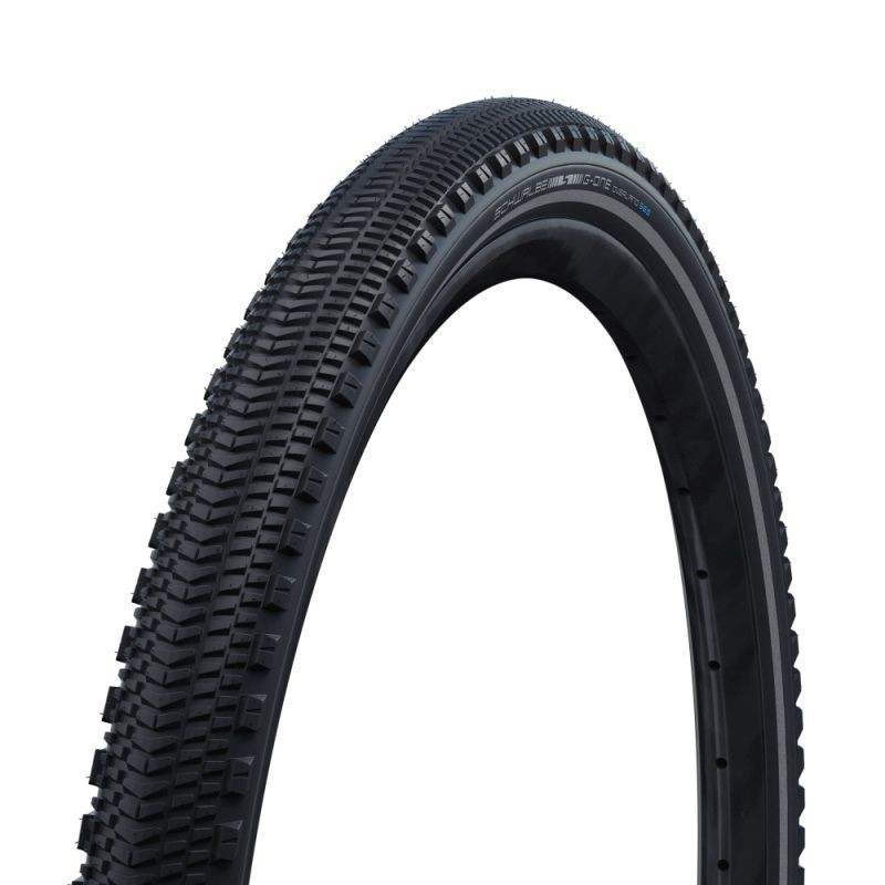 CUBIERTA SCHWALBE G-ONE OVERLAND 365 28x2.00 HS622 PERF RACEGUARD ADDIX 4SEASON PLEGABLE NEGRO (50-622)