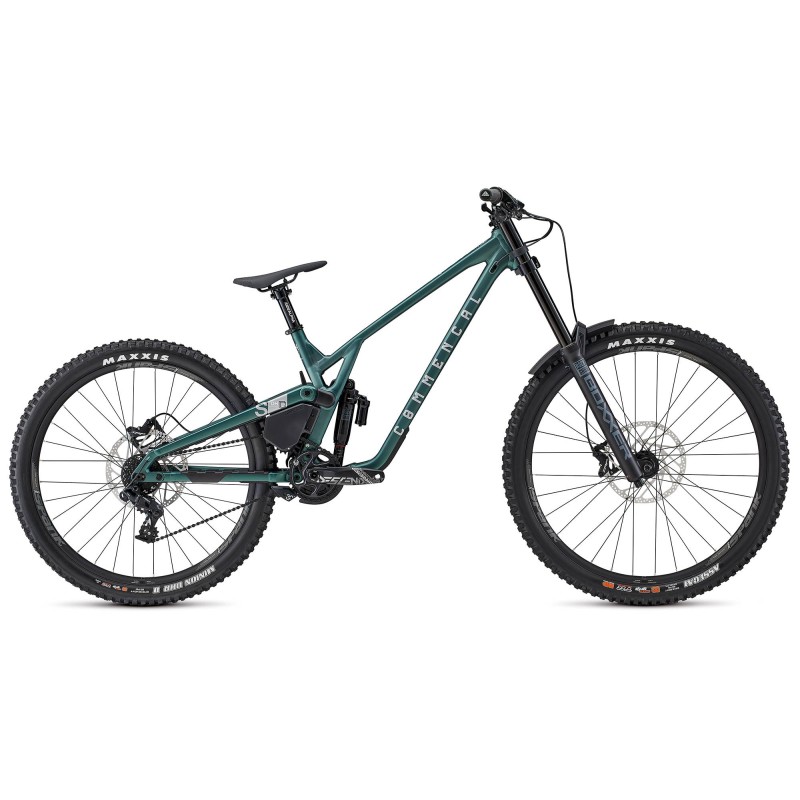 Bicicleta de Descenso COMMENCAL SUPREME DH V5 RIDE METALLIC GREEN ROCKSHOX