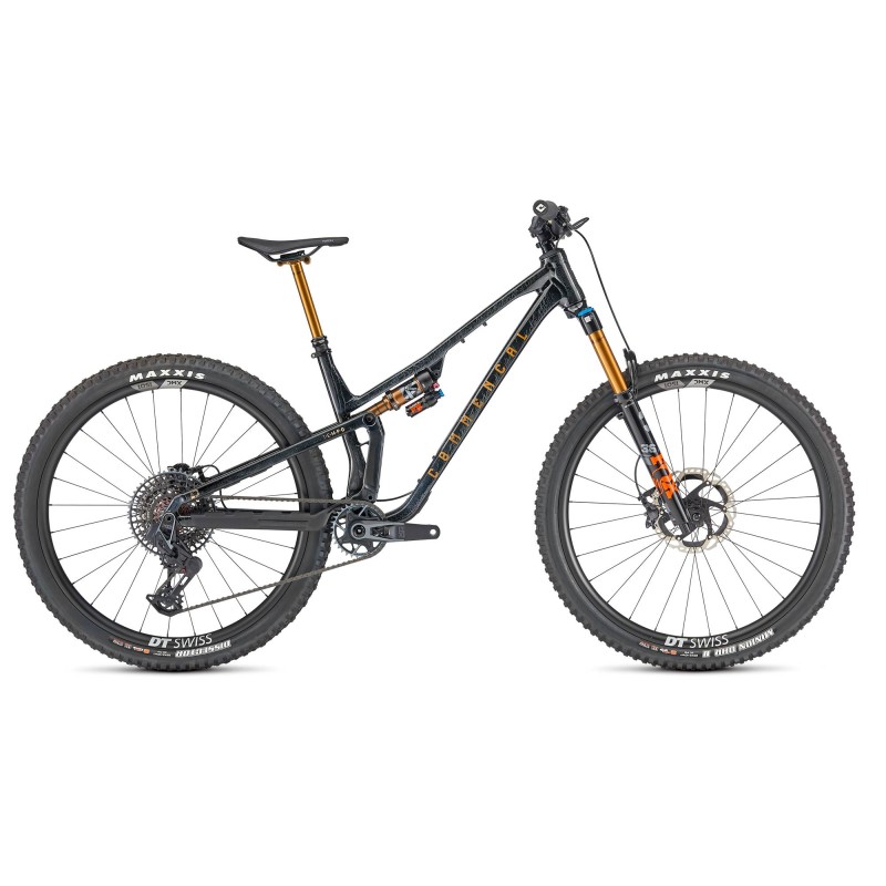 BICICLETA TRAIL COMMENCAL T.E.M.P.O. T-TYPE CRACKLED BLACK