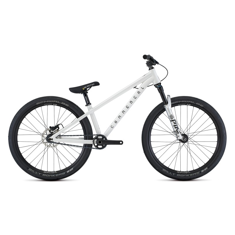 BICICLETA DIRT COMMENCAL ABSOLUT PIKE SILVER PURE WHITE