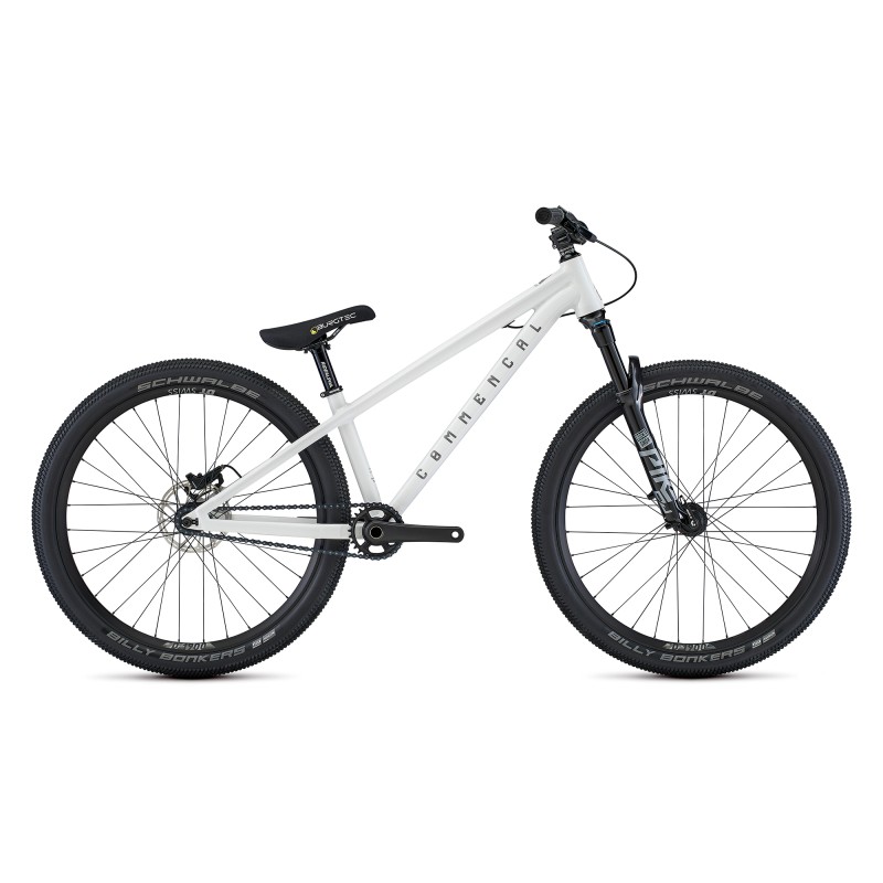 BICICLETA DIRT COMMENCAL ABSOLUT PIKE BLACK PURE WHITE