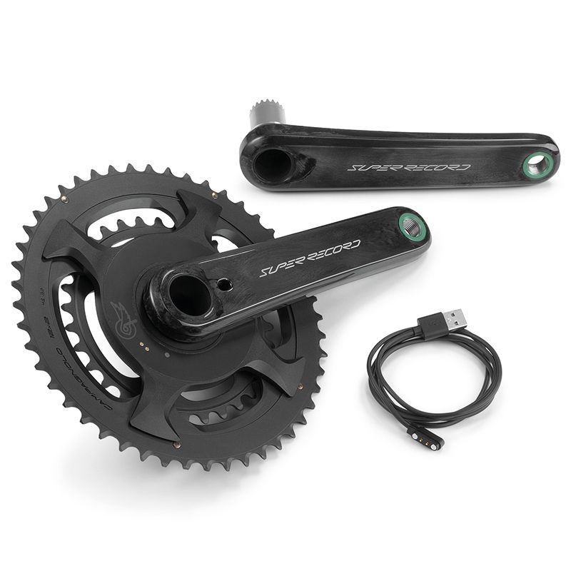 JUEGO DE BIELAS POTENCIOMETRO CAMPAGNOLO SUPER RECORD WRL PROT 175 mm 50x34D 12V CARBONO