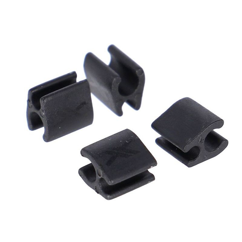 KIT CLIPS PARA CABLE XLC BR-X137 E-BIKE FAZUA 2 mm FUNDA 4 mm (4 UNIDADES)