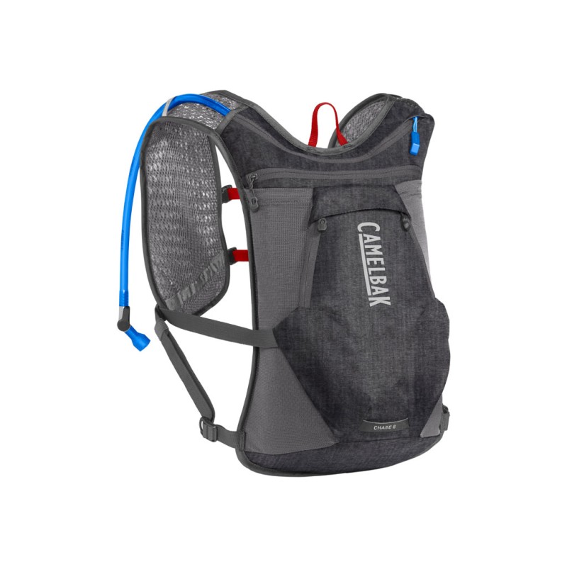 MOCHILA CAMELBAK CHASE 8 LIMITED EDITION HEATHER GREY/RACING RED FUSION 2L