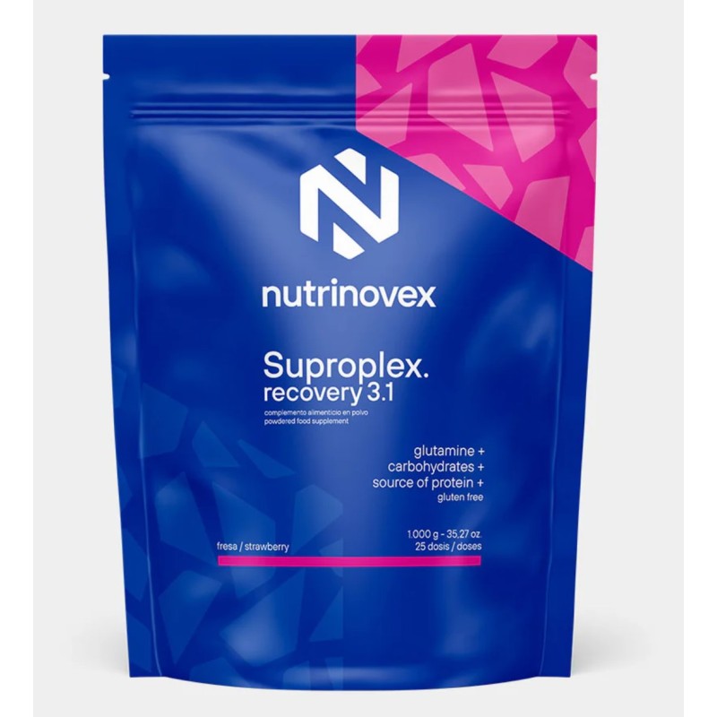 batido nutrinovex Suproplex Recovery 3.1 fresa 1000g