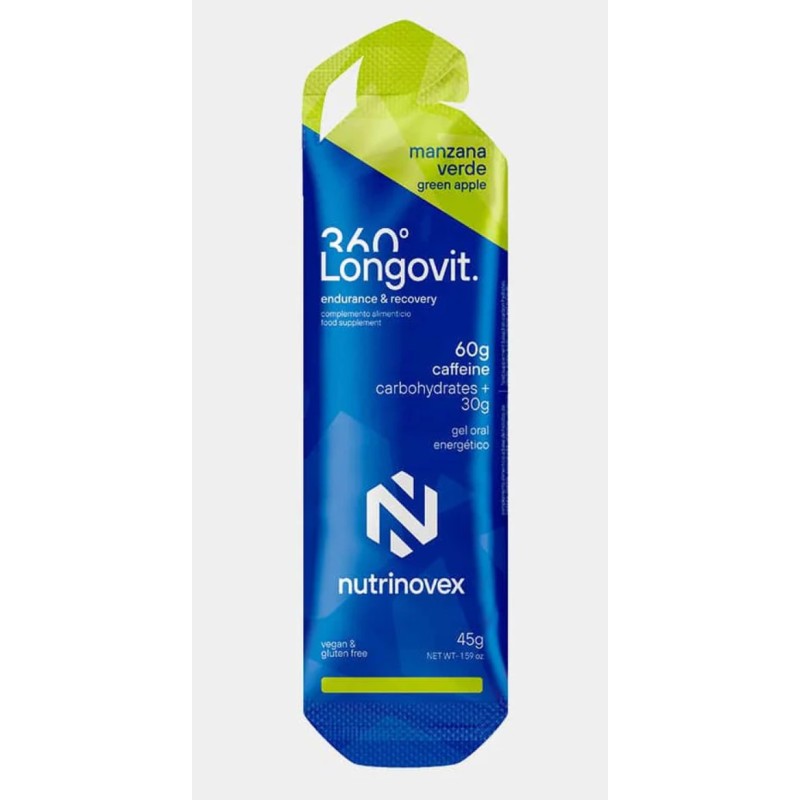 Gel Nutrinovex Longovit 360 Manzana verde 75g