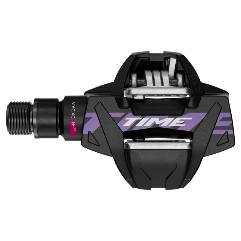 TIME PEDAL ATAC XC 6 - BLACK PURPLE