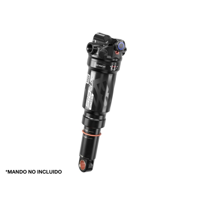 amortiguador rockshox SIDLUXE ULTIMATE (NO INCL. TWISTLOCK) 3P REMOTE INPULL (185X47.5)DEBONAIR TRUNNIONSTANDARD(10X22.2)-A2 MON