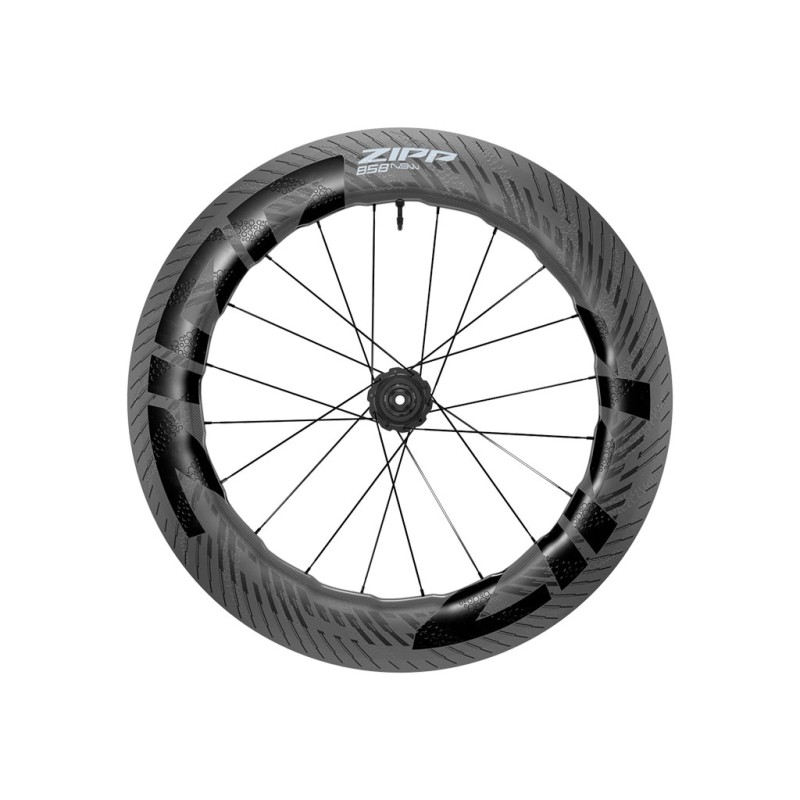 RUEDA ZIPP 858 NSW TUBELESS DISC C.L. TRAS 12X142 10/11V 20 RADIOS (COGNITION 2) 85MM (INT 23MM) C1