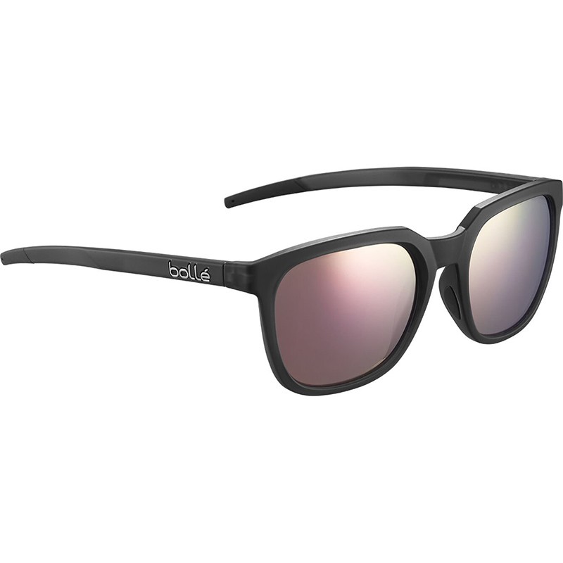 GAFAS BOLLE TALENT NEGRO CRISTAL MATE LENTE MARRON/ROSA POLARIZADO