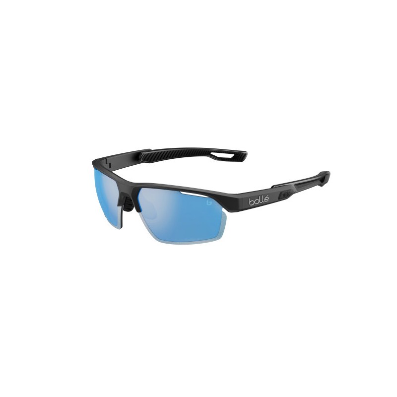 GAFAS BOLLE VICTUS PRO NEGRO MATE AZUL CIELO POLAR