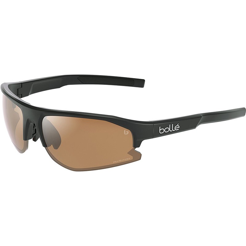 GAFAS BOLLE BOLT 2.0 NEGRO MATE PHANTOM MARRON FOT