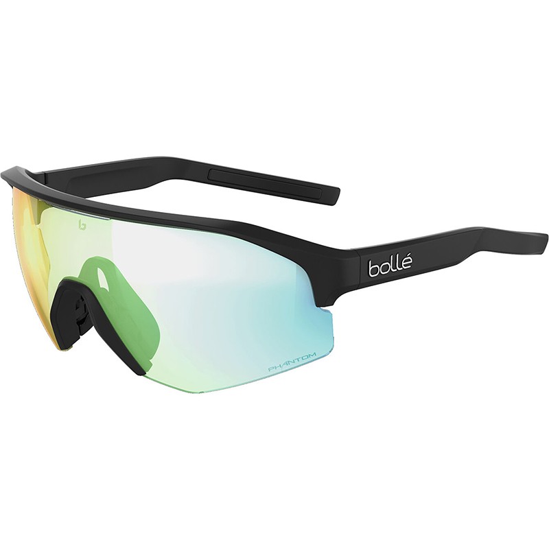 GAFAS BOLLE LIGHTSHIFTER NEGRO MATE LENTE PHANTOM VERDE CLARO FOTOCROMATICA