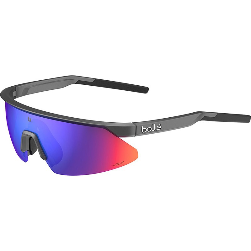 GAFAS BOLLE MICRO EDGE TITANIO MATE LENTE VOLT ULTRAVIOLETA